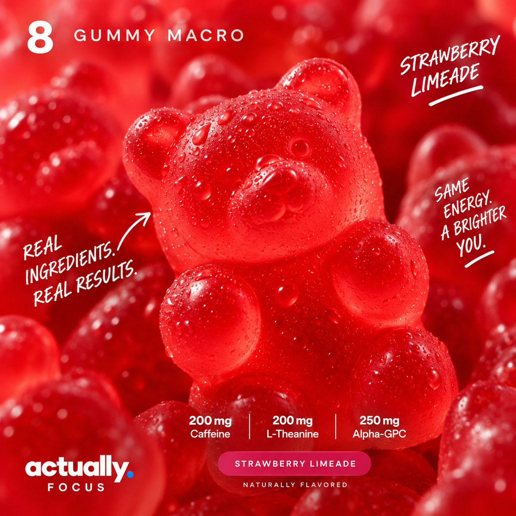 Actually Focus - Energy and Focus Gummies