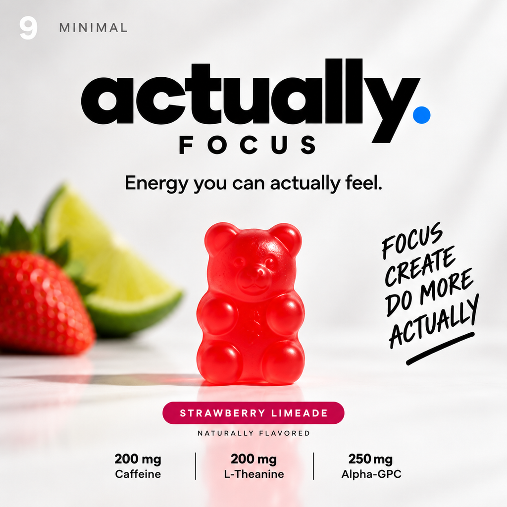 Actually Focus - Energy and Focus Gummies